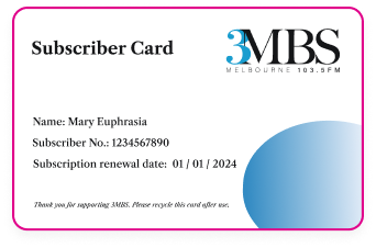 Subscription card